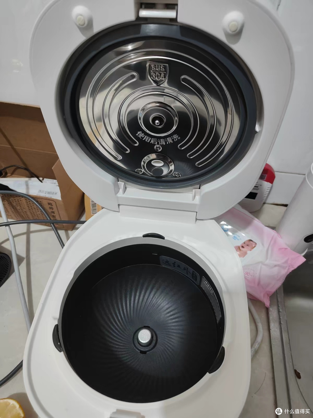 九阳2L 0涂层316L不锈钢电饭煲