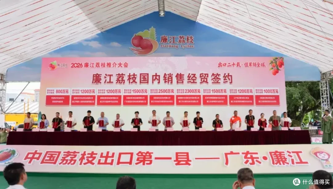 廉江荔枝出口20周年：签约超3亿元 全国每5颗出口荔枝有1颗姓“廉”(图1)