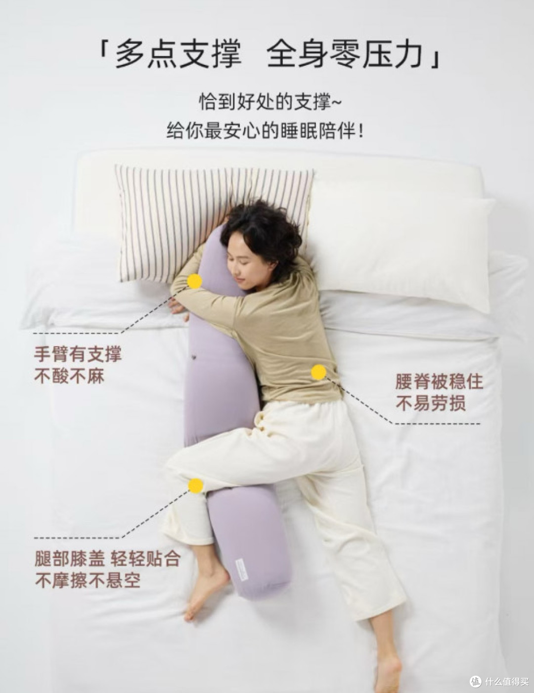 NazzleNest纳乐适随形枕实测三段分区动态支撑减少扭转侧睡轻松