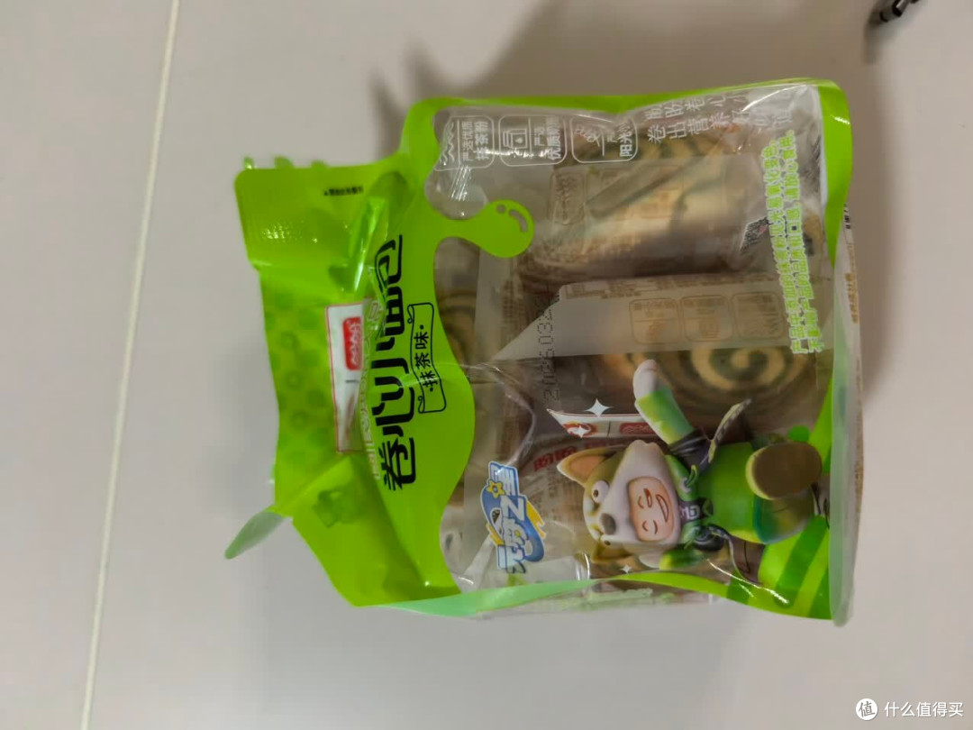 盼盼经典小面包早餐速食吐司卷心小面包抹茶味 110g