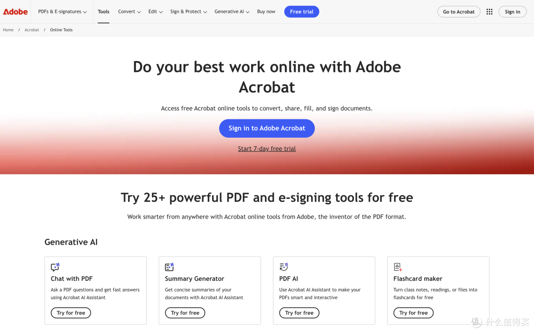 Adobe Acrobat Online