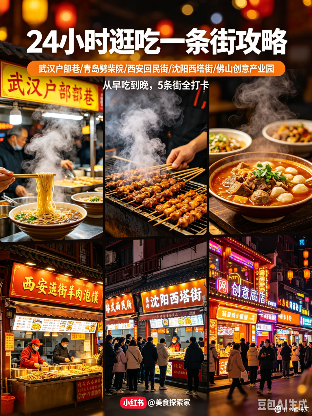 青岛劈柴院:海鲜与烧烤的夜生活