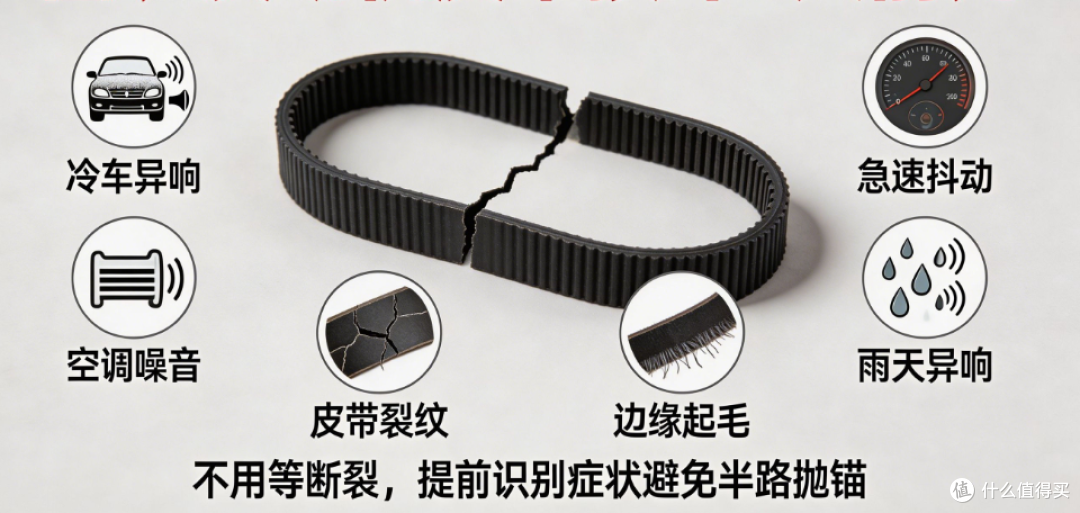 半路抛锚元凶!汽车发电机皮带全套科普
