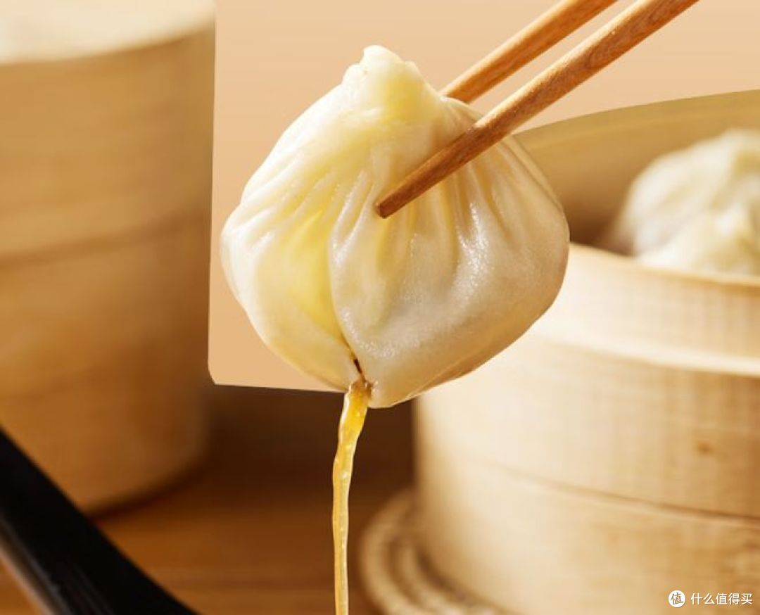 一口爆汁鲜醇入味!思念鲜美猪肉灌汤小笼包,懒人早餐天花板