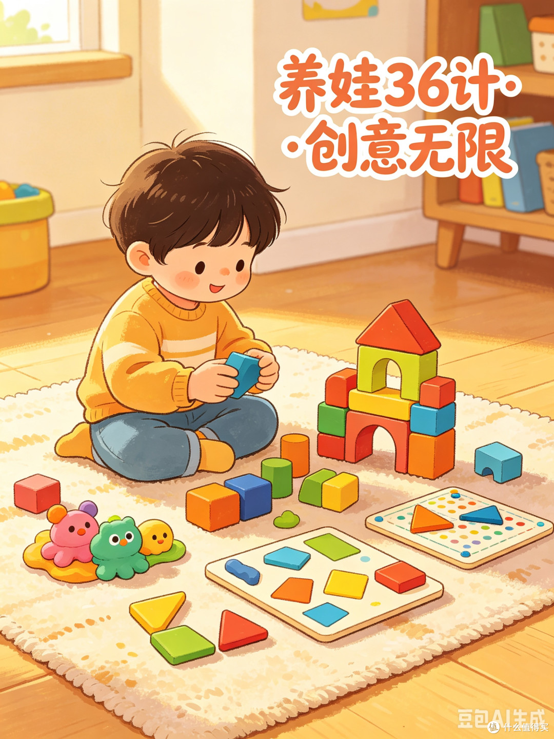 启蒙玩具选择：安全与适龄