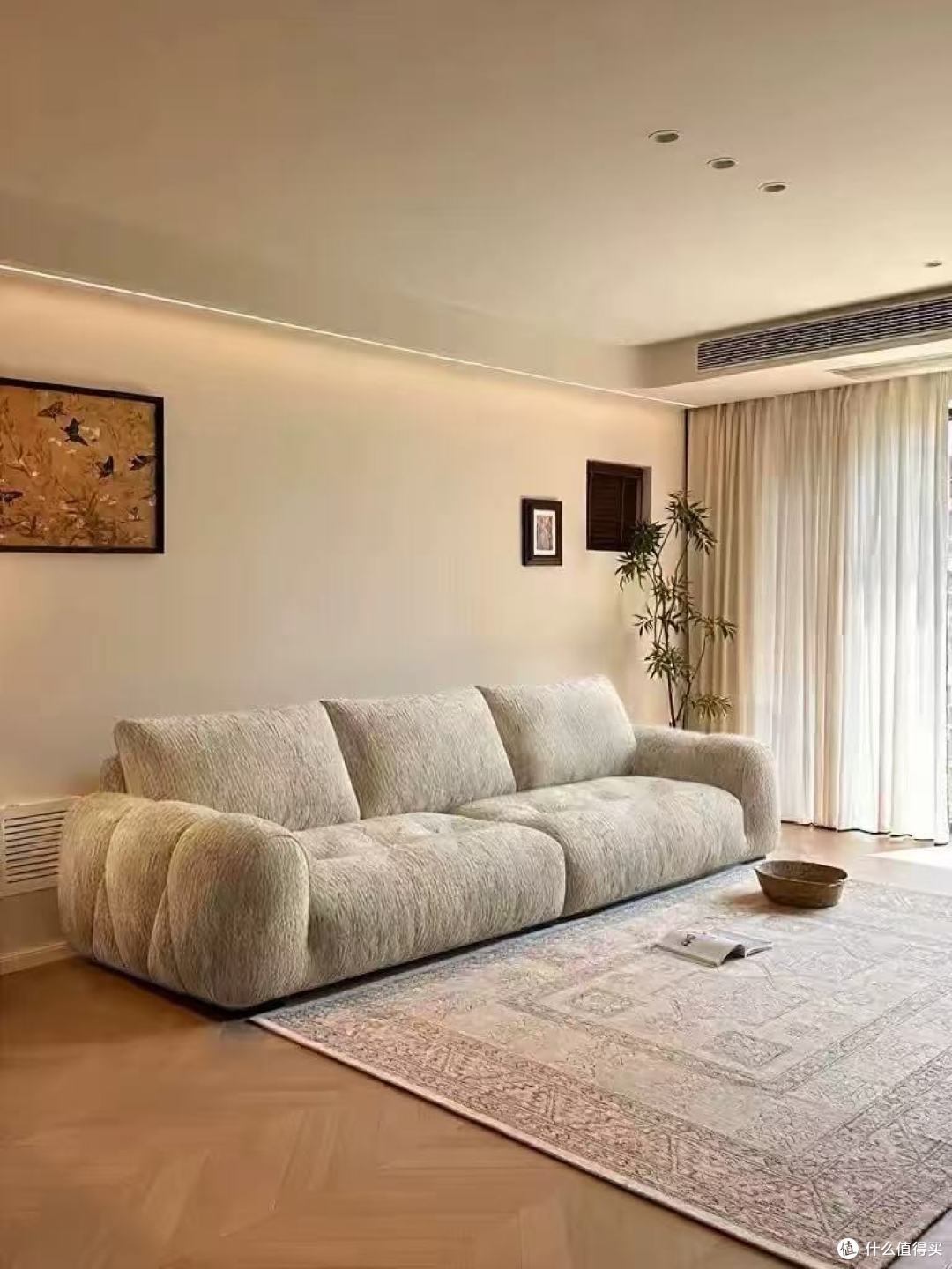 小户型本命奶油沙发✨DDC泡芙云朵沙发温柔治愈封神