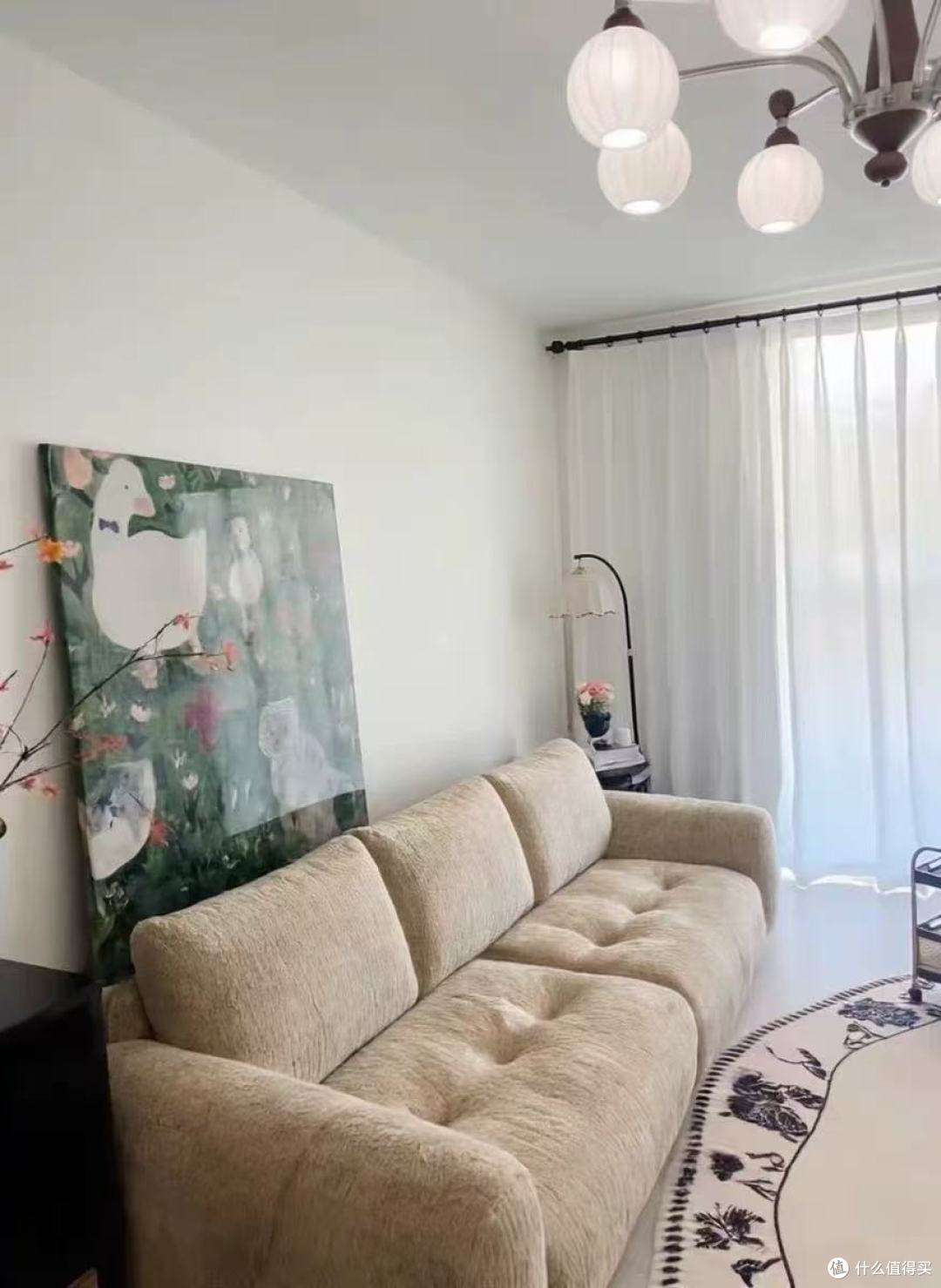 小户型本命奶油沙发✨DDC泡芙云朵沙发温柔治愈封神