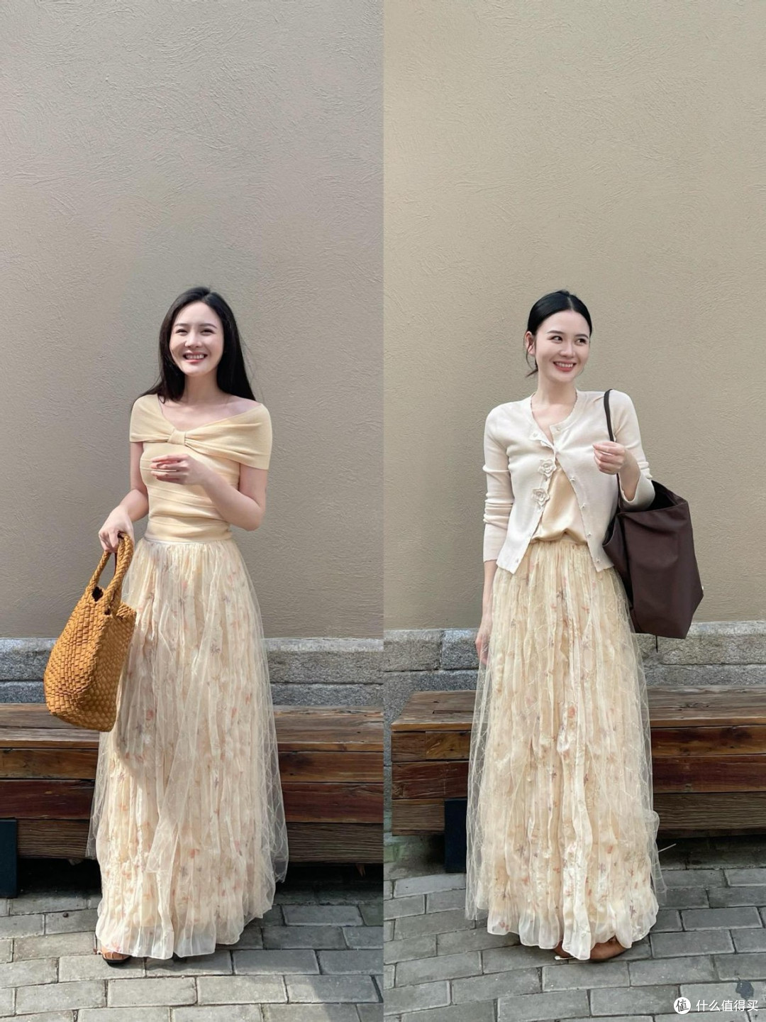 今年半身裙流行:穿长不穿短,试试这几个穿搭,穿出时髦高级感!