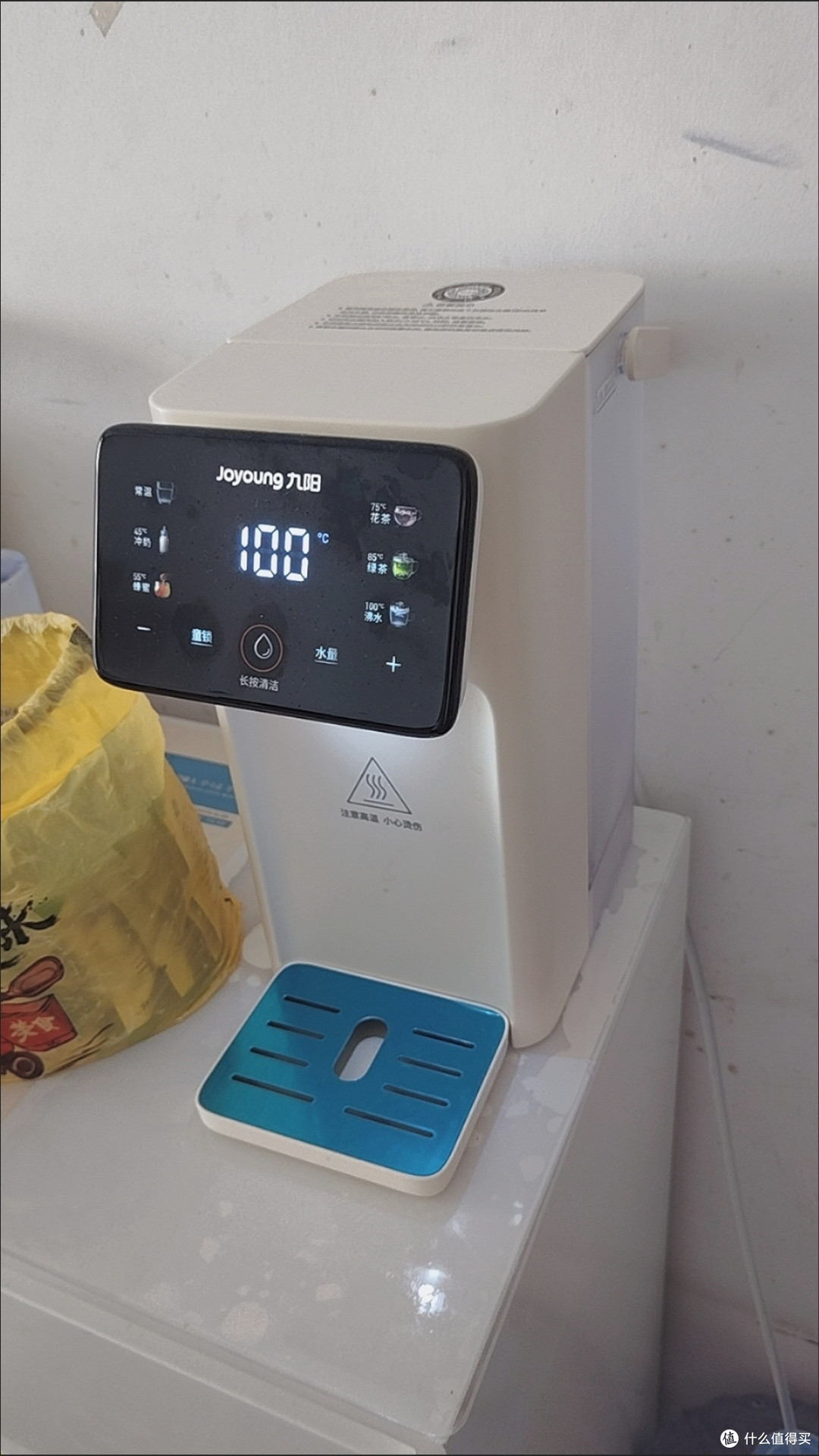 九阳即热式饮水机提升居家饮水品质
