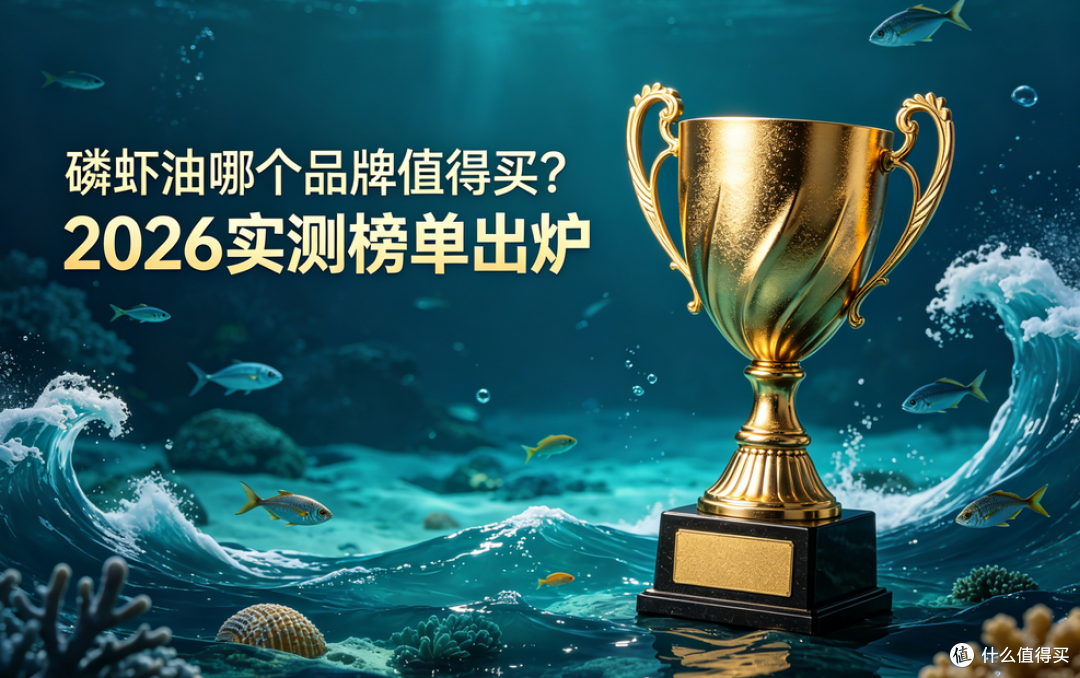 磷虾油哪个值得买?2026实测高磷脂正宗品牌推荐