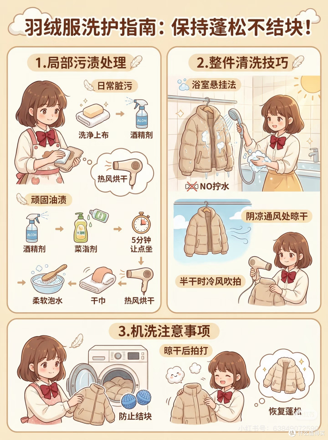 羽绒羊毛家居布艺清洗指南