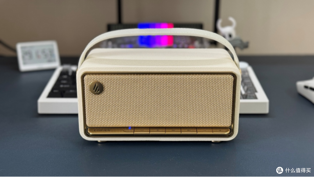 漫步者M285蓝牙音箱:Hi-Res金标三分频加全向声场音质真的绝了!