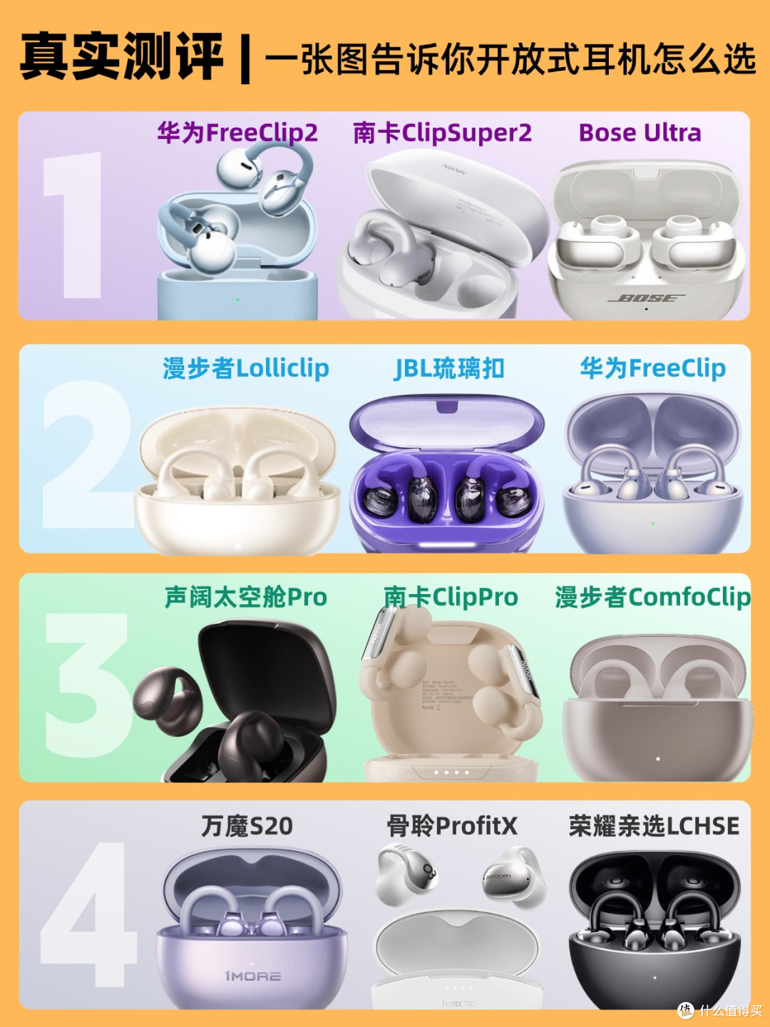 开放式耳机性价比高什么牌子好?目前最建议买的十款开放式耳机