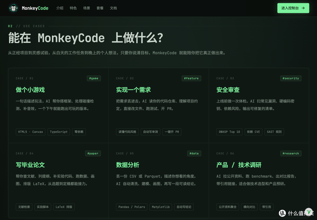 不用学编程也能跑数据?MonkeyCode 云端工具产品经理体验分享
