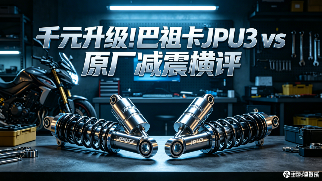 摩托车减震横评:巴祖卡JPU3 vs 原厂减震,千元以内值得升级吗?