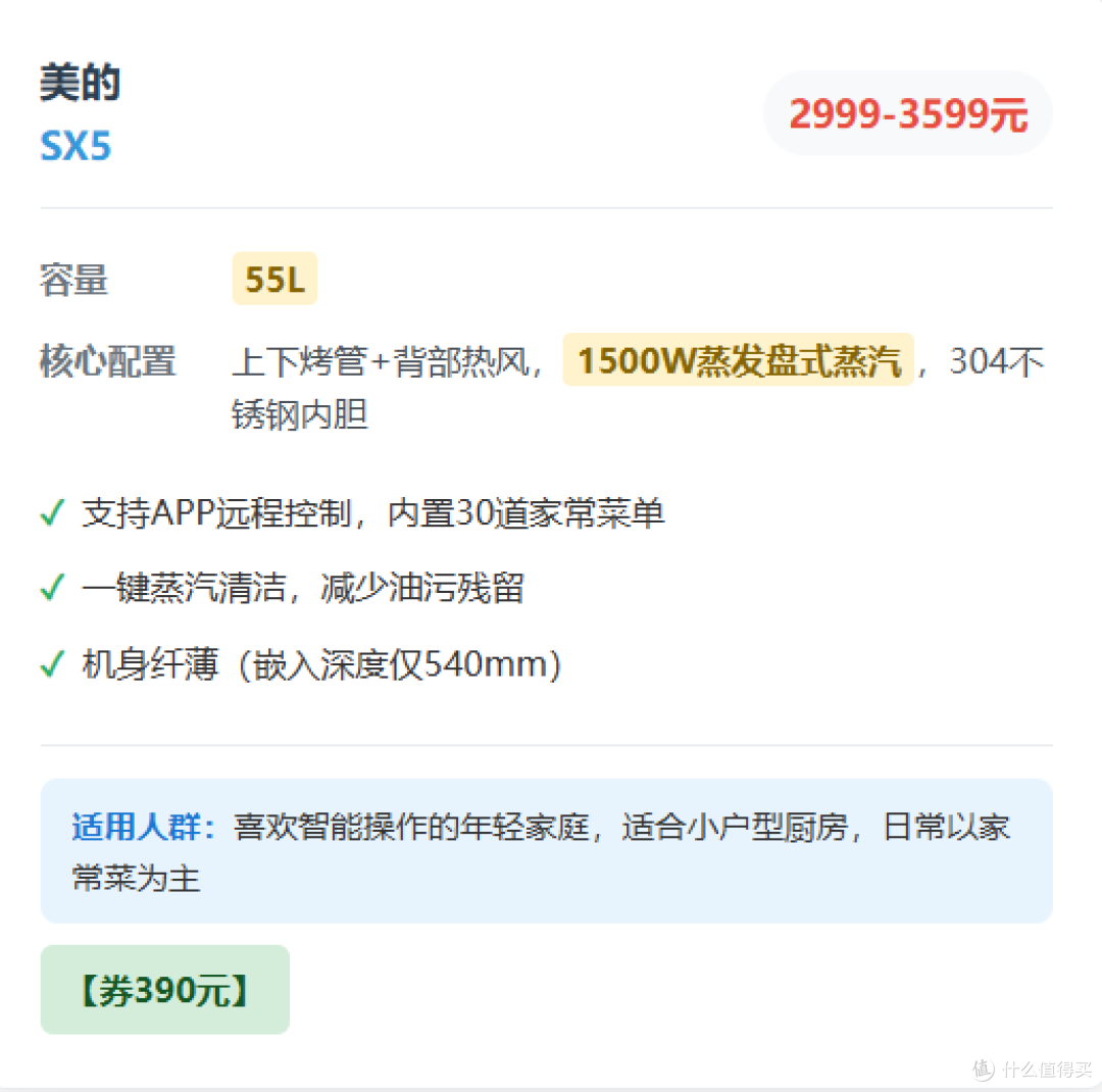 【买前必看】618微蒸烤/蒸烤一体最全选购攻略,5大品牌54款