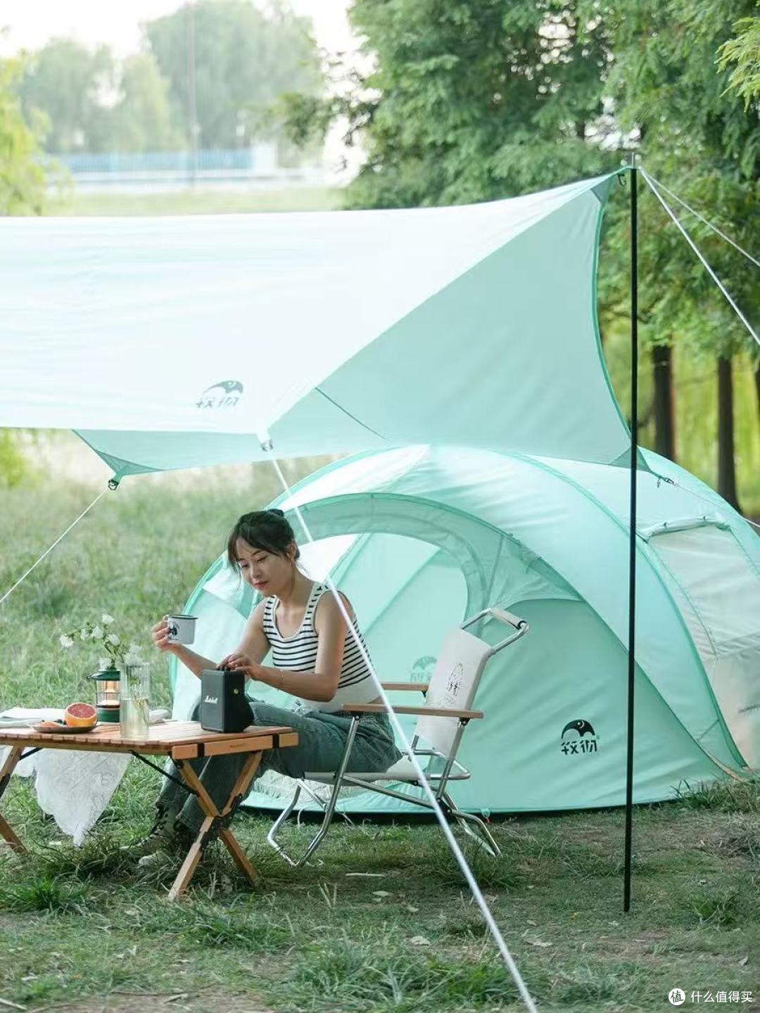 露营小白封神!3 秒躺平的快乐谁懂啊⛺️