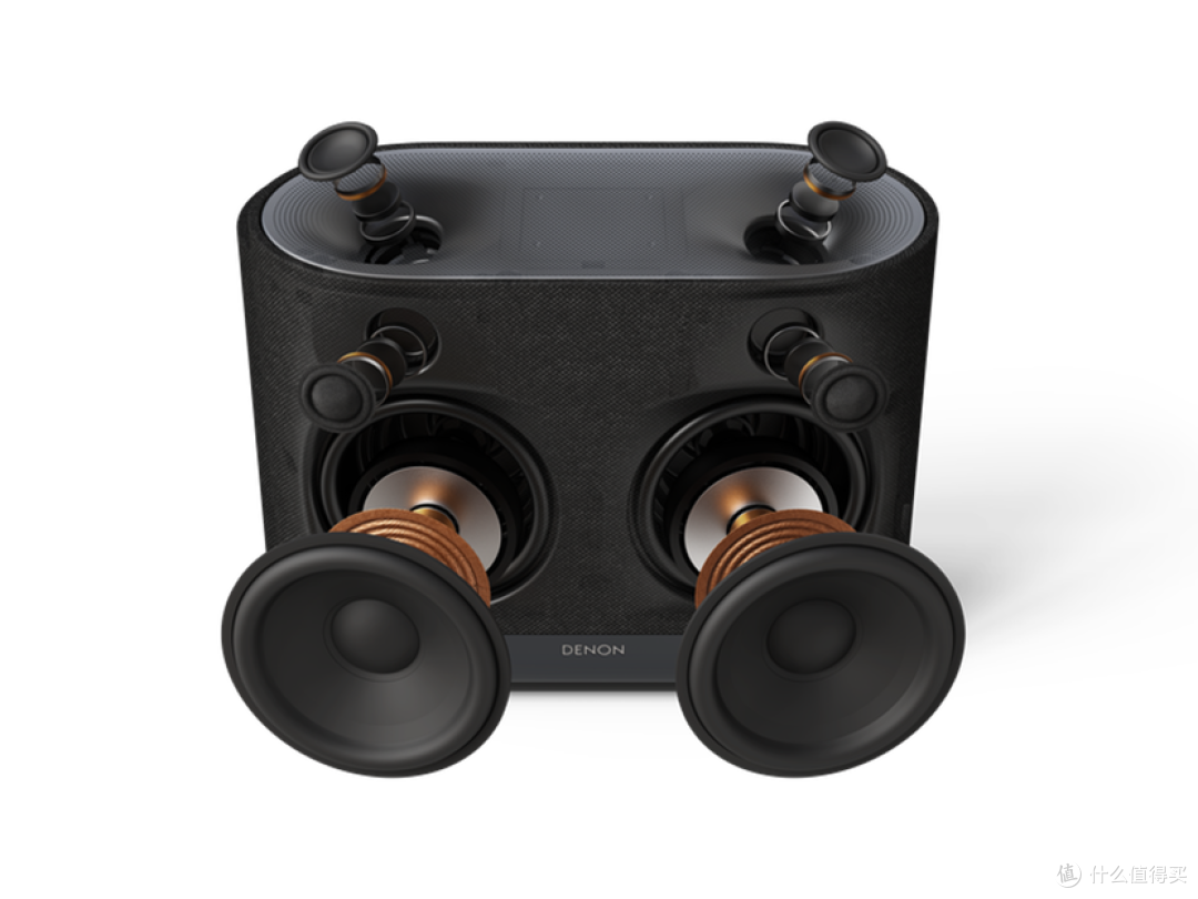 Denon Home 400, Charcoal, dynamic