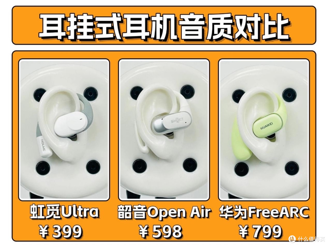 耳挂式运动耳机推荐哪一款?虹觅Ultra怎么样?开放耳机测评推荐