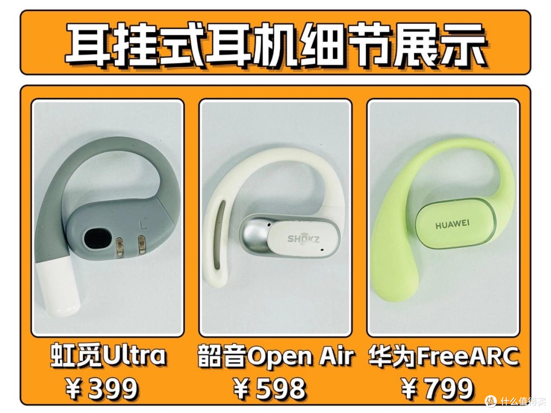 耳挂式运动耳机推荐哪一款?虹觅Ultra怎么样?开放耳机测评推荐