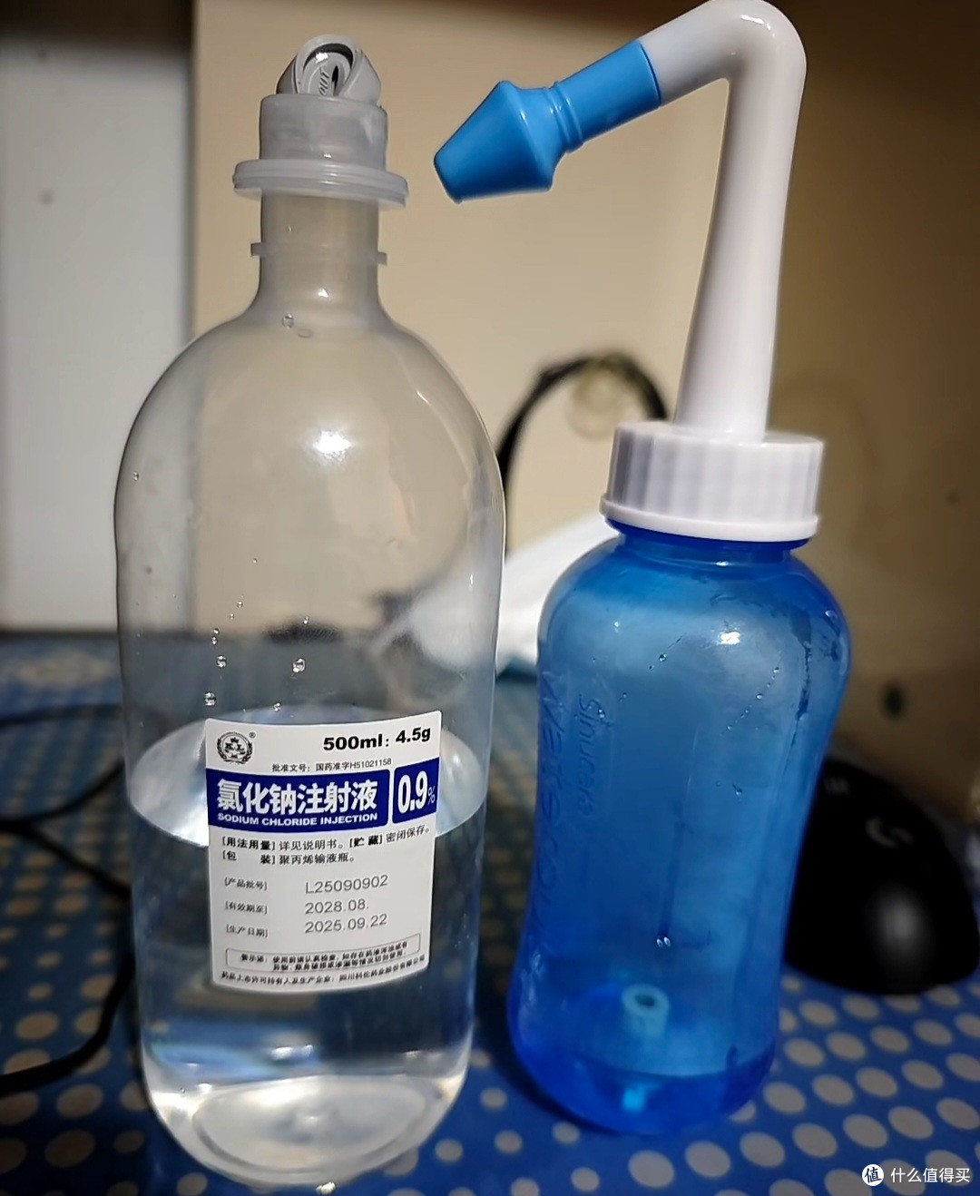 配合着生理盐水使用，确实有效果