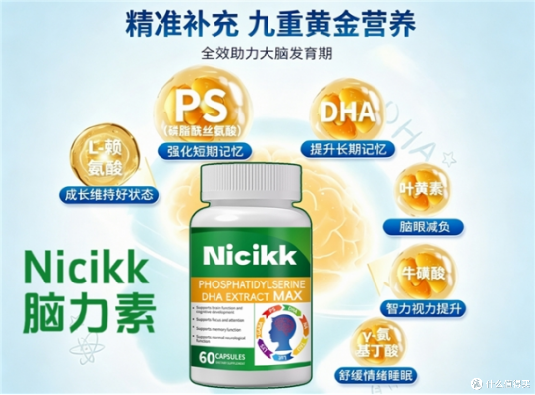 磷脂酰丝氨酸DHA哪个适合长期养护？神经膜修复型补脑产品测评