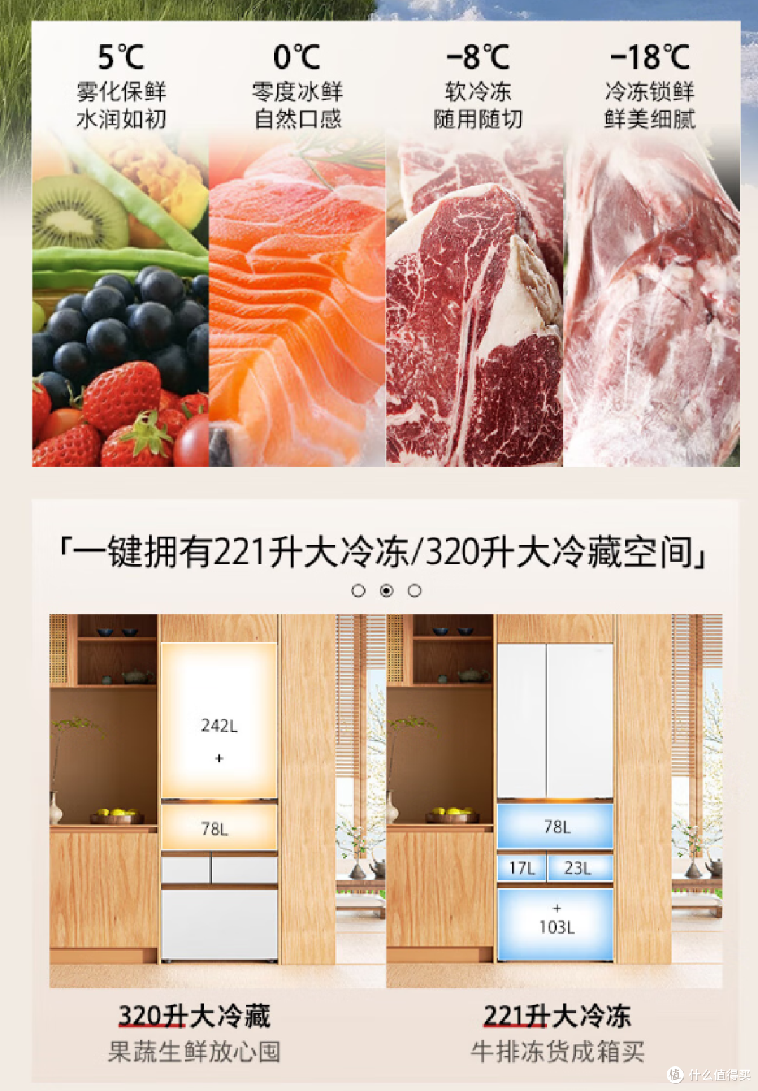 冰箱保鲜除菌净味一步到位？不同预算美的系这样选，不花冤枉钱！