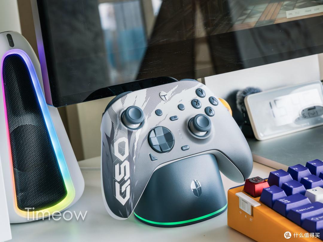 大男孩的快乐!618改造游戏桌面:ITX+8K鼠标手柄+挂灯音箱全安排