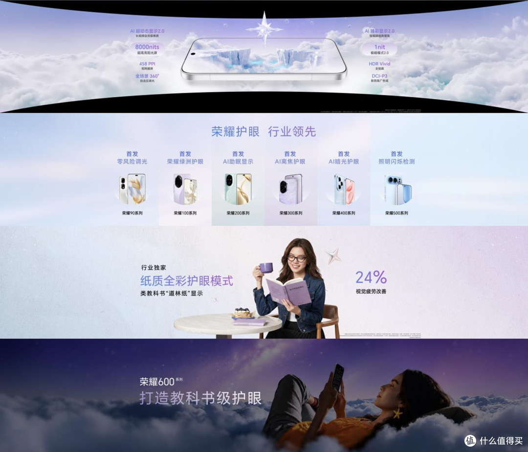 2699元起的荣耀600系列:护眼屏+4K Live+IP68,真香还是噱头?