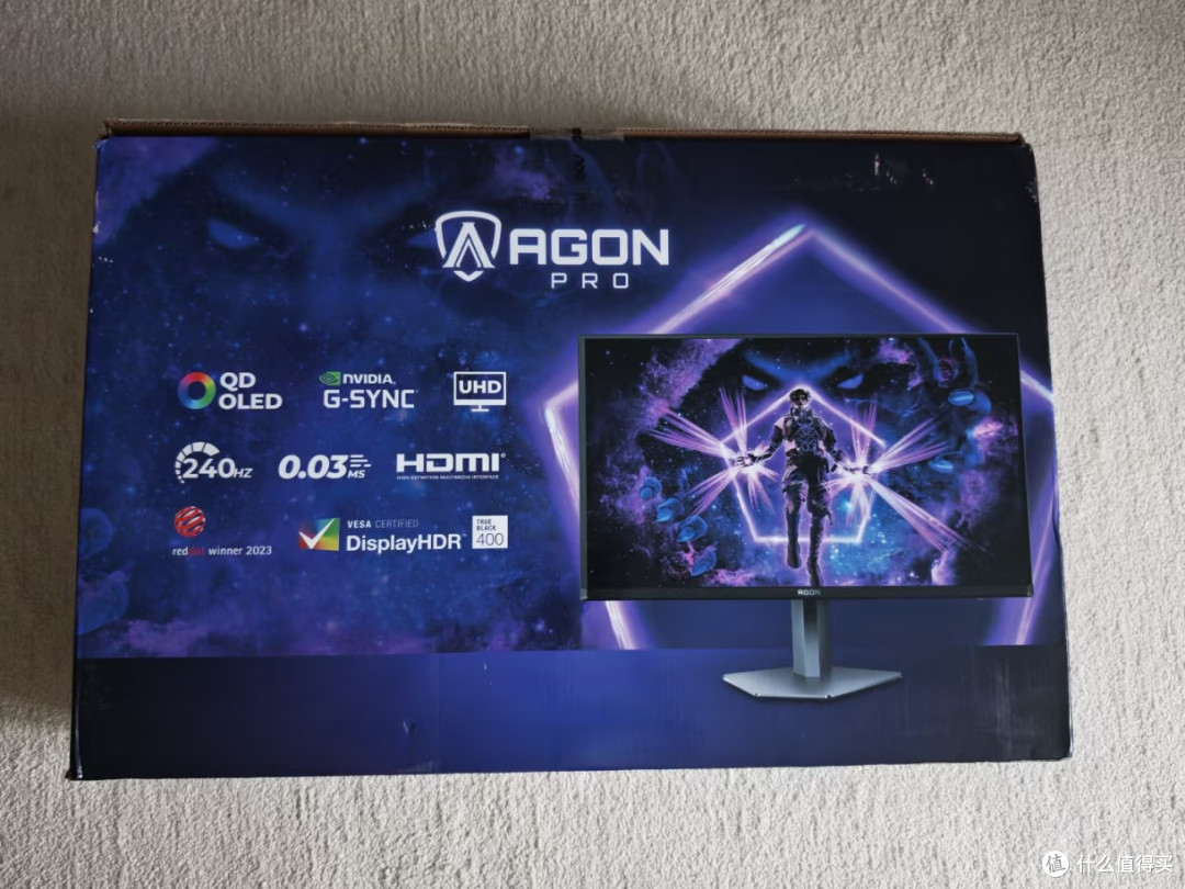 AOC爱攻AG276UZD,4K 240Hz QD-OLED电竞屏体验拉满