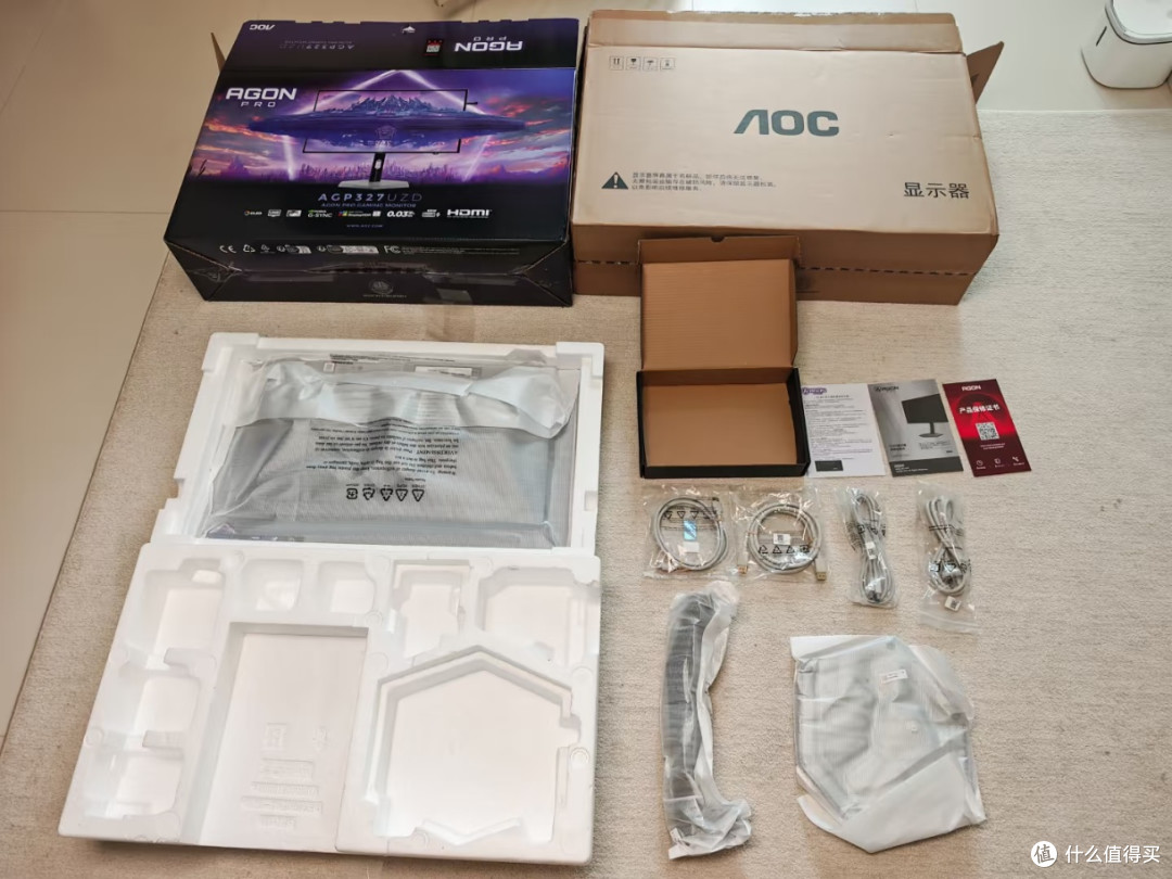 AOC爱攻AG276UZD,4K 240Hz QD-OLED电竞屏体验拉满