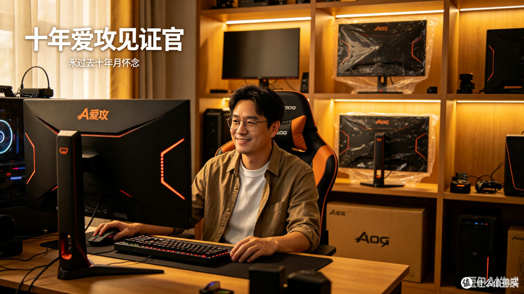 十年爱攻见证官｜初次邂逅，一台显示器开启的热爱之路
