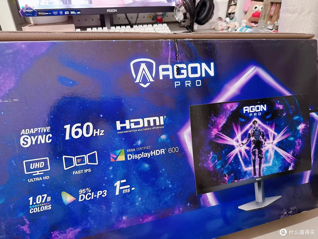 第一次把“4K+160Hz”摆上桌：我这台 AGON AG276UX用起来真绝了