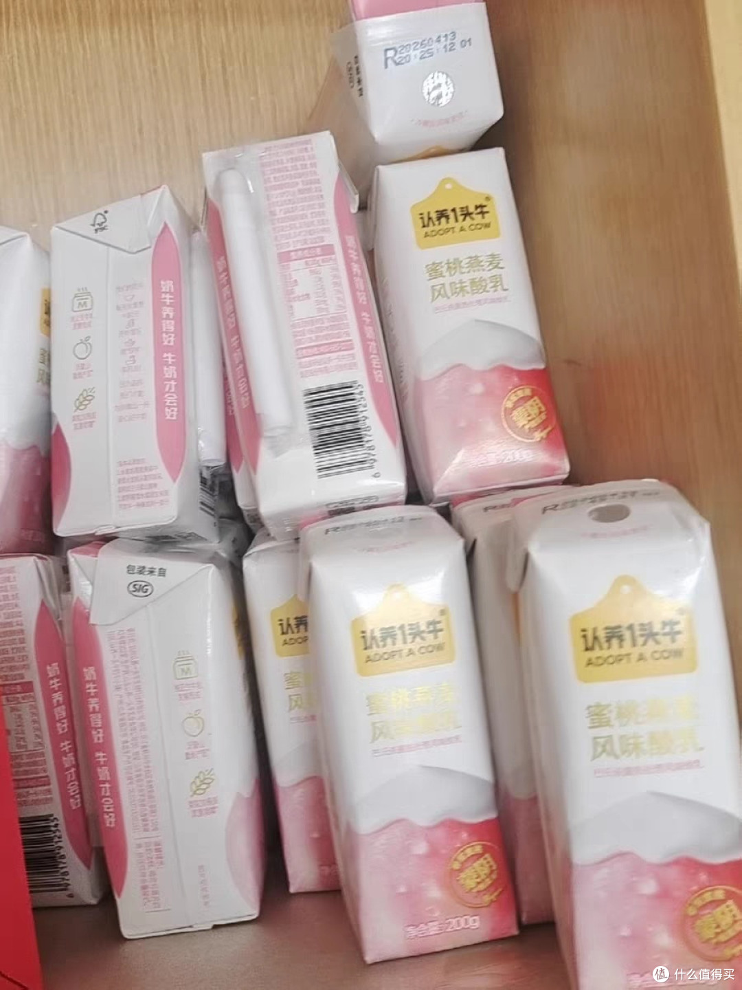 认养一头牛蜜桃燕麦酸奶测评