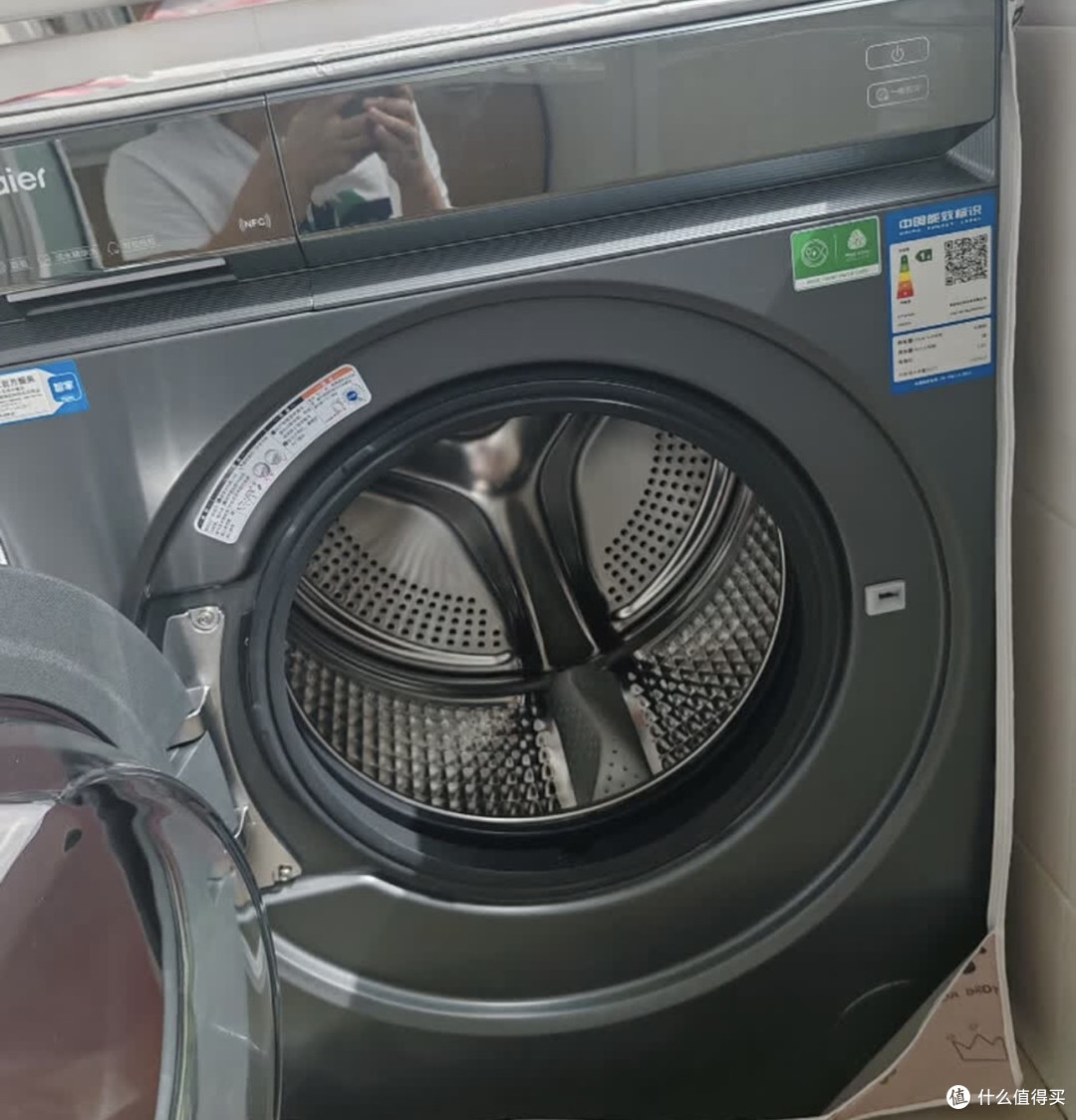 海尔云溪 XQG100-BLEG583HU1,把“出租屋洗衣角”变成治愈小天地
