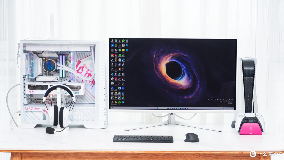 4K/240Hz + DP2.1 + AR3.0 黑透屏,618显示器推荐-EVNIA 弈威天王星