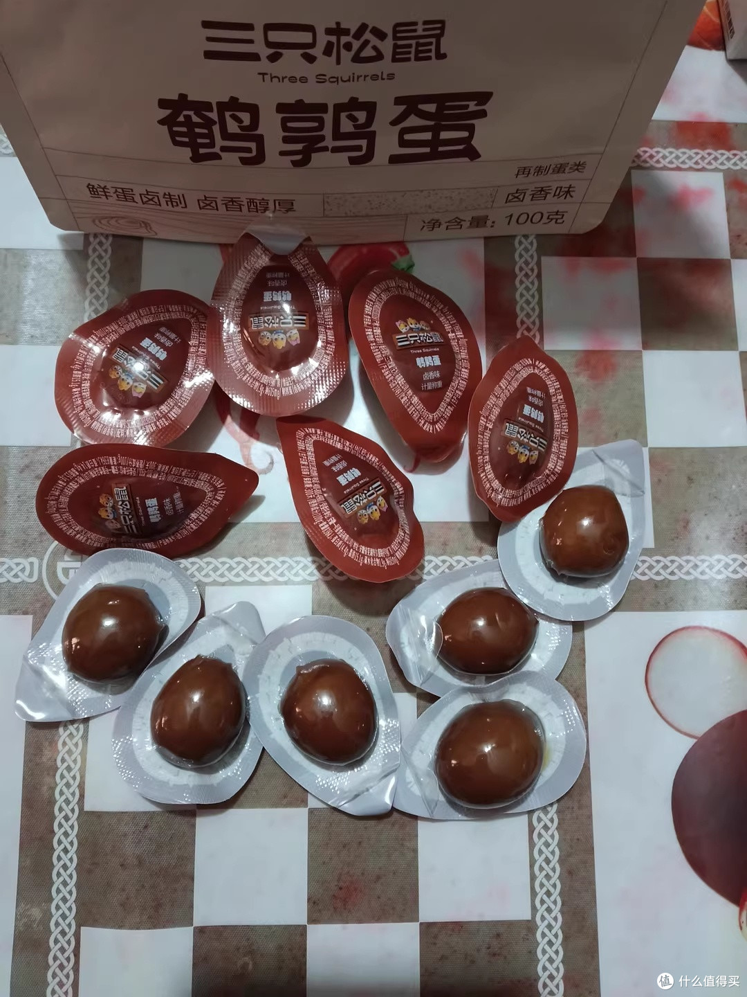 深夜看球，这三只松鼠鹌鹑蛋成了我的固定搭档