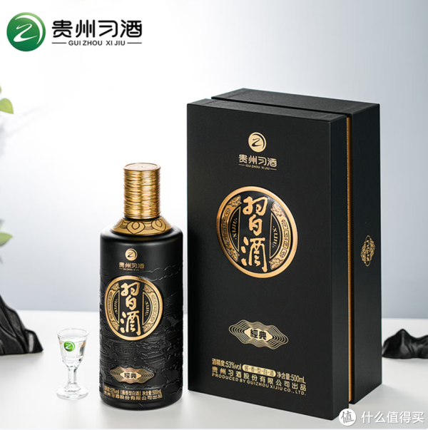 习酒经典黑金酱香型白酒53度500ml 贵州习酒窖藏购买分析建议_白酒_什么