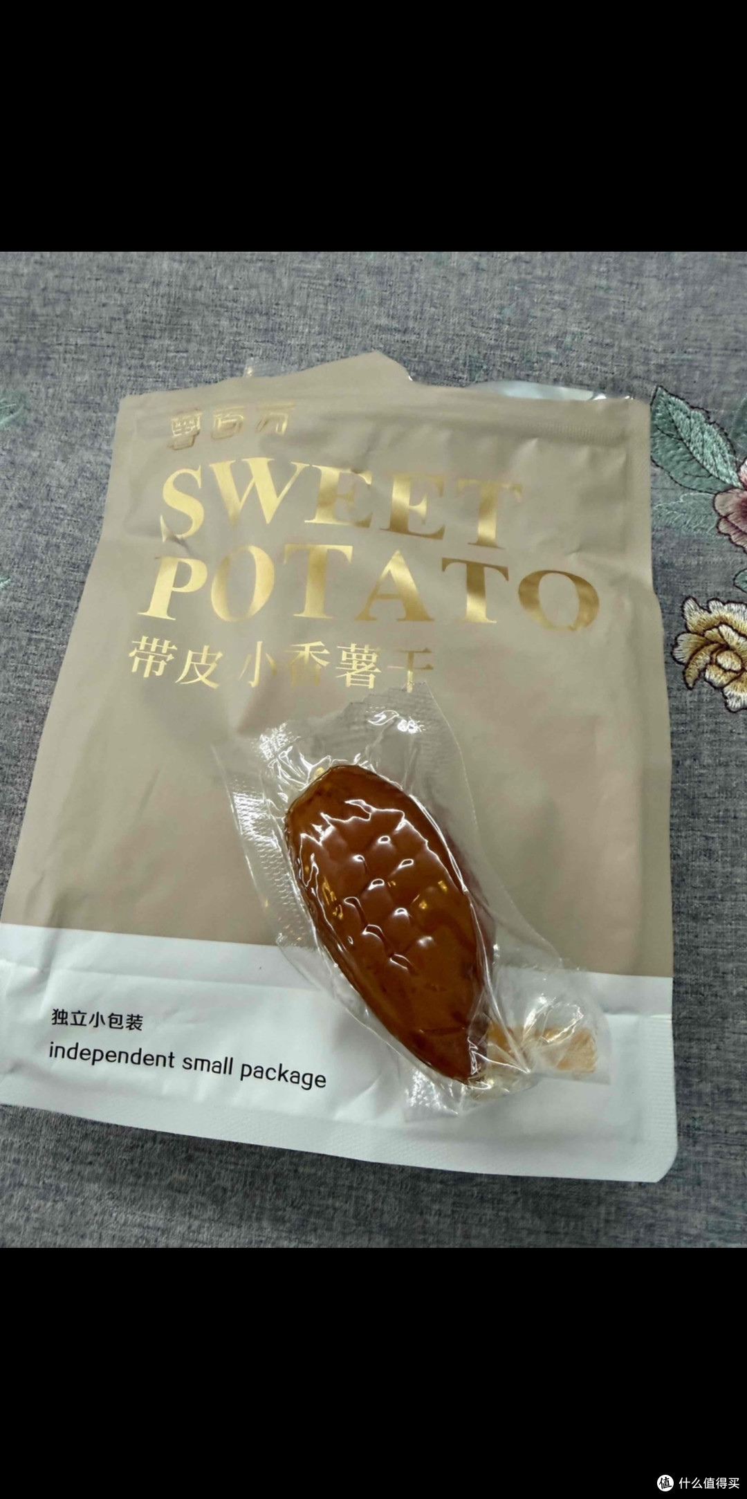 薯百万小香薯干:配料干净口感地道