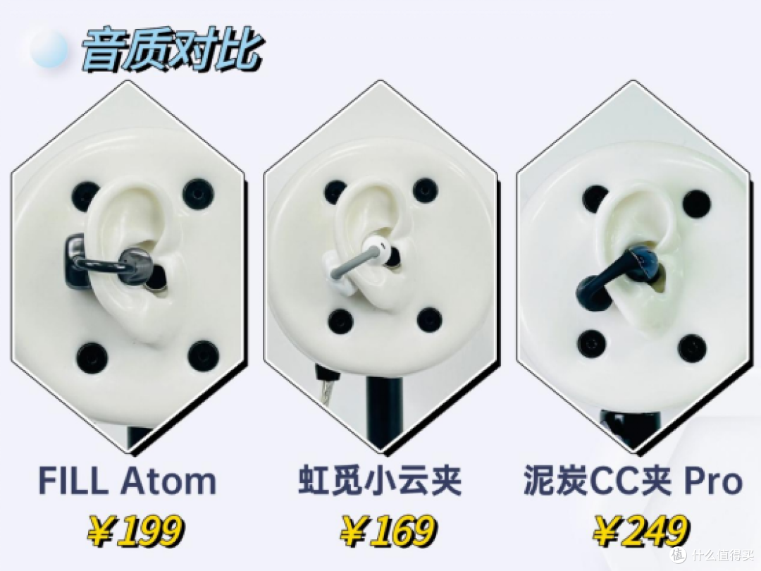 虹觅FILL泥炭耳机实测对比!三款性价比耳夹式耳机哪款更好?
