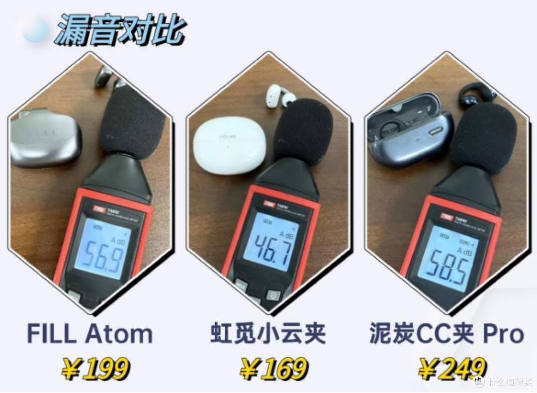 虹觅FILL泥炭耳机实测对比!三款性价比耳夹式耳机哪款更好?