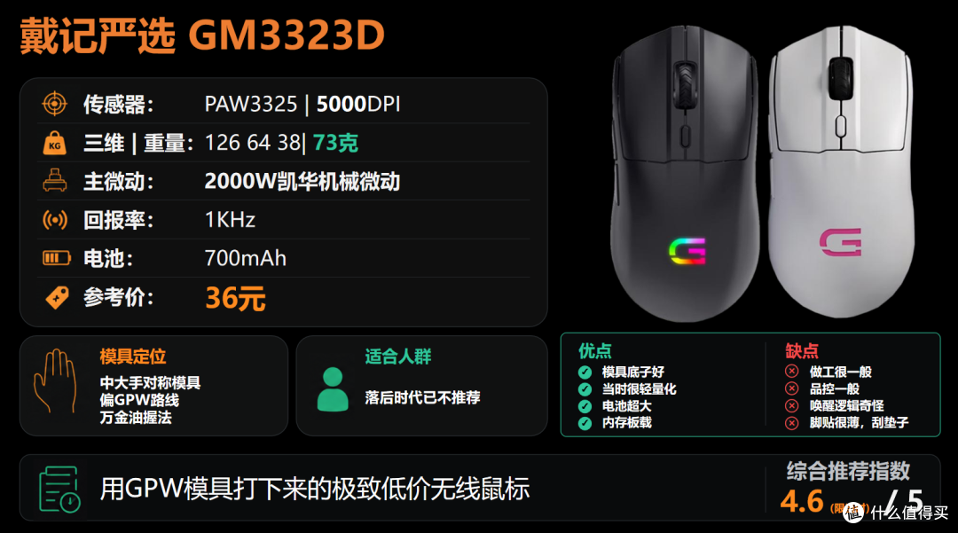 【抄作业】6月~7月 高性价鼠标推荐。青春无价,对自己好点