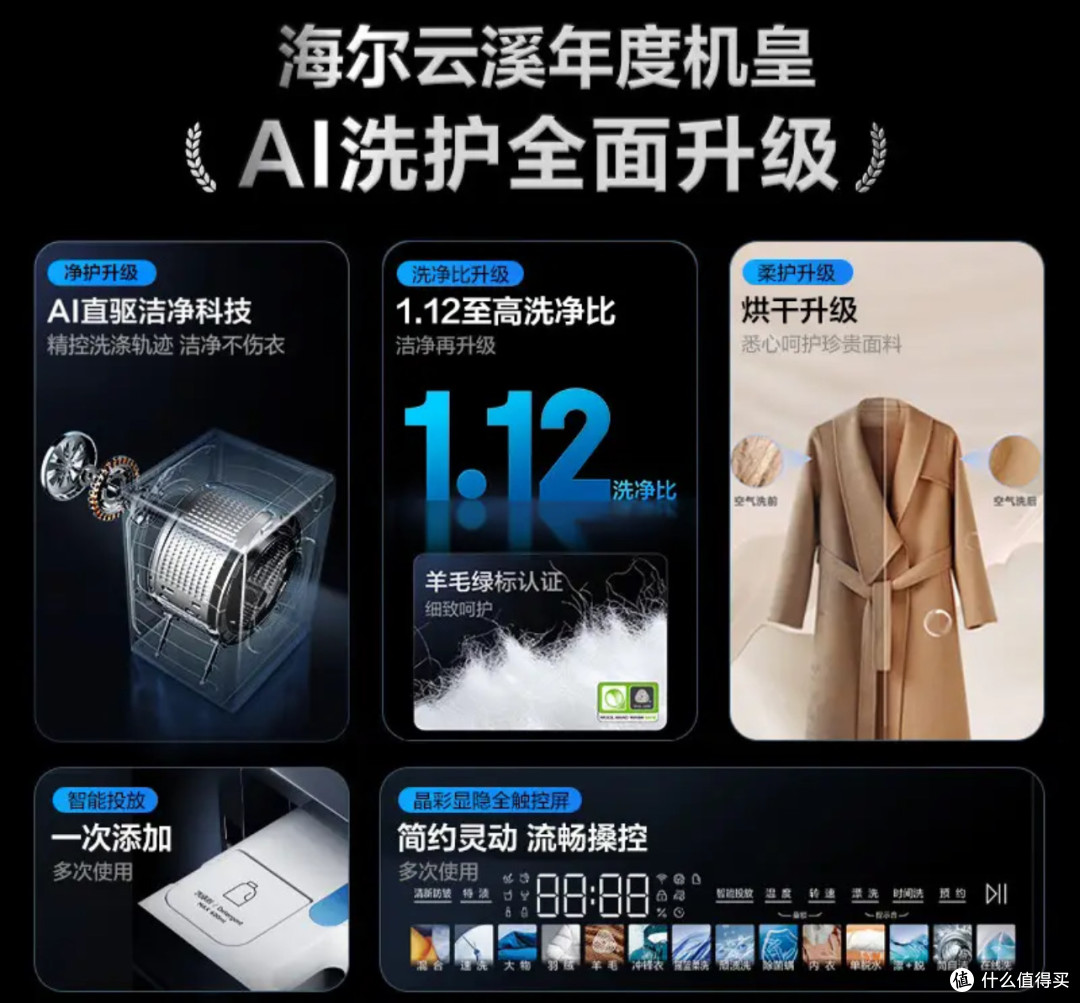 618“捡到宝”!海尔这台洗衣机,把我家的洗衣难题一次解决了