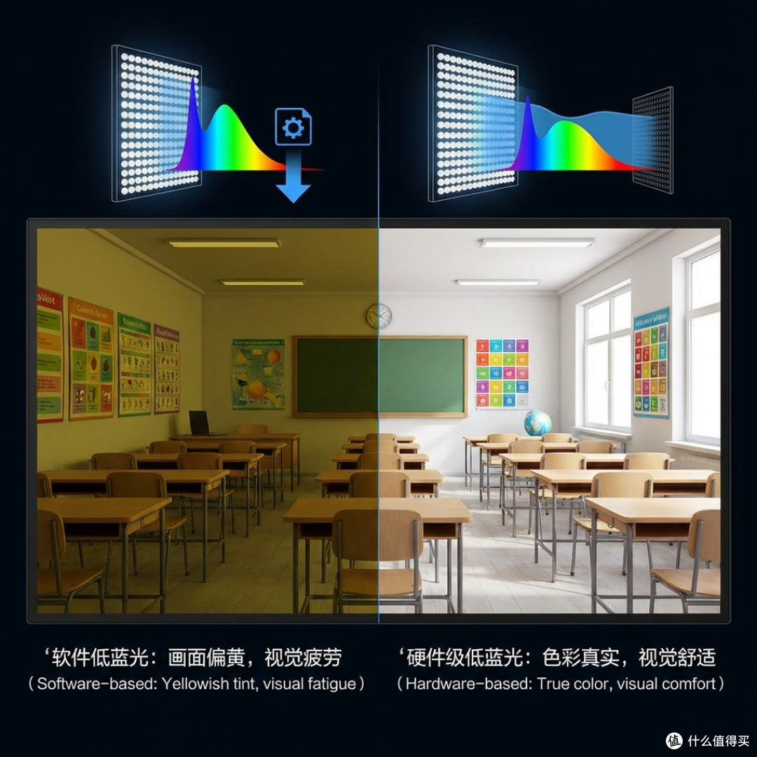 低蓝光区别