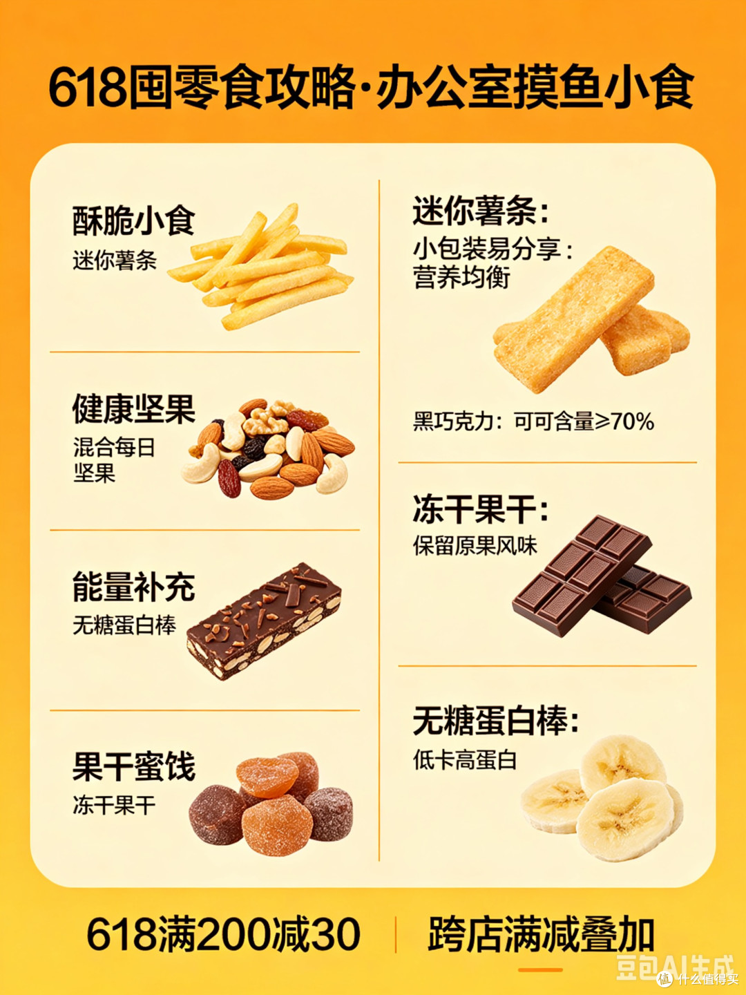 618囤零食攻略:低卡解馋、进口爆款、办公室摸鱼小食推荐