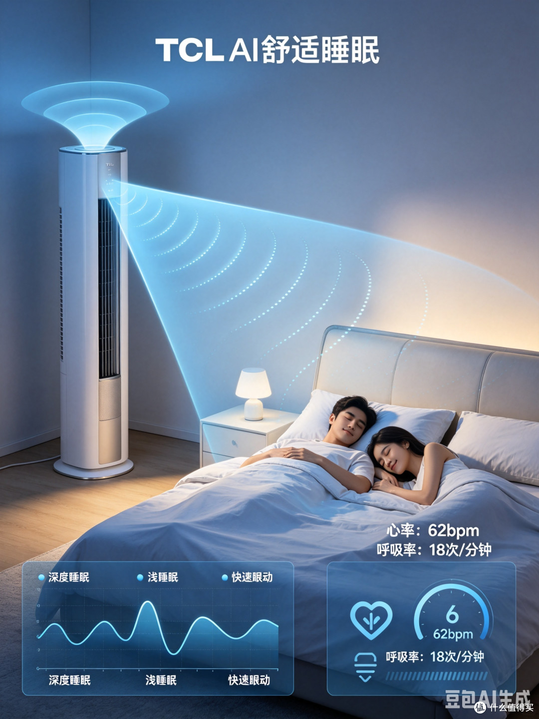 AI守护整夜安睡,618闭眼入不亏——TCL AI舒适睡眠空调深度体验