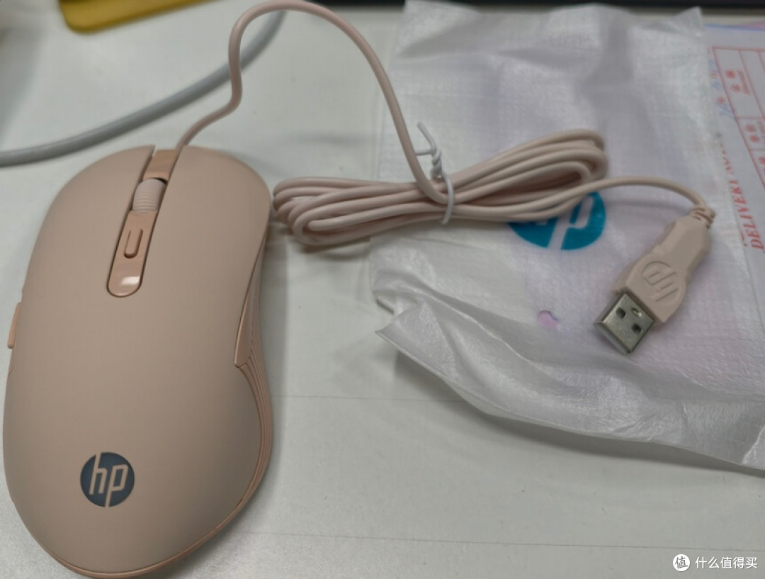 惠普M280奶茶色鼠标,颜值与实力双在线