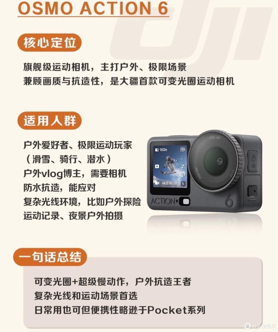 大疆怎么选？Pocket 3和Action 6的区别一次说清