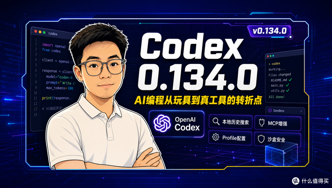 Codex 0.134.0更新,聊聊一人公司如何防范 AI Agent 删库跑路