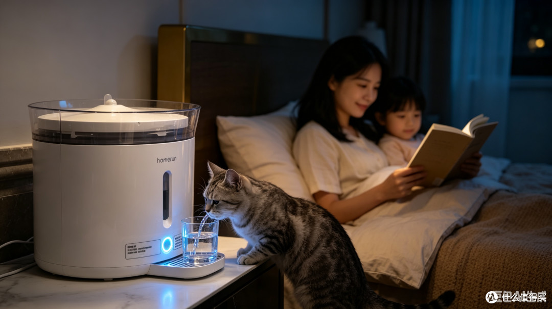 拒绝“死水”与“噪音”——霍曼饮水机,让我家猫从此爱上喝水